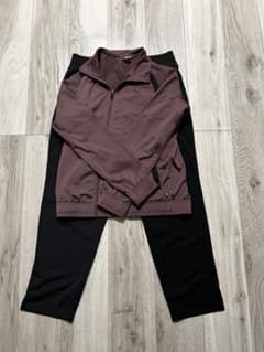 PUMA レディースジャージ　　XL 上下　ボルドーのサムネイル