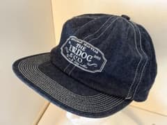 THE H.W.DOG/帽子/デニム/スナップバック/キャップ/38/インディゴ THE H.W.DOG/帽子/デニム/スナップバック/キャップ/38/インディゴ