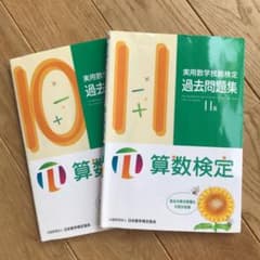 実用数学技能検定 過去問題集 算数検定10級・11級のサムネイル