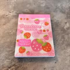 Strawberry March 平成レトロ メモ帳 - メルカリ