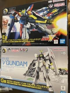 一番くじ　ウイングガンダムゼロ&νガンダムのサムネイル