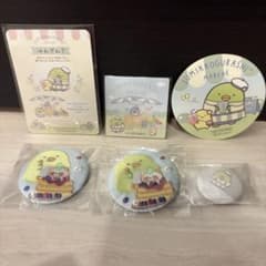 Sumikko Gurashi Penguin Bundle: Marche Stickers, Cards, Tanuki, and Pin Badge
