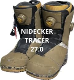 NIDECKER TRACER スノーボードブーツ ブラウン 27.0 - メルカリ