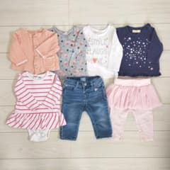 Yukiさま☆春物　女の子　まとめ売り　セット　70のサムネイル