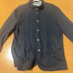 ikkaジャケット コート ikka（イッカ）スタンドカラーニットジャケットのサムネイル