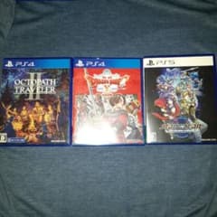 「PS4 OTII」「PS4 DQX」「PS5 SO2R」