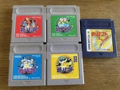 ポケットモンスター ゲームボーイ ソフト　赤緑青金ピカチュウのサムネイル