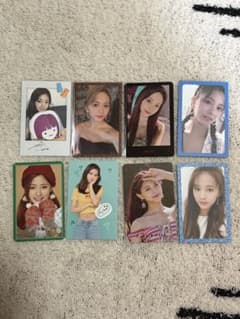TWICE ツウィ トレカ 8枚セット - メルカリ