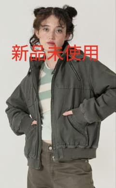 ※送料込にしました！Tina jojun ジップアップフード付ボンバージャケット ジップアップフード付き ボンバージャケット TINA：JOJUN（その他