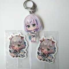 ホロライブ 白銀ノエル アクリルキーホルダー ステッカー セットのサムネイル