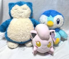 ポケモンめちゃもふぐっとぬいぐるみ　ポケモンもふぐっとぬいぐるみ　計３体セットのサムネイル