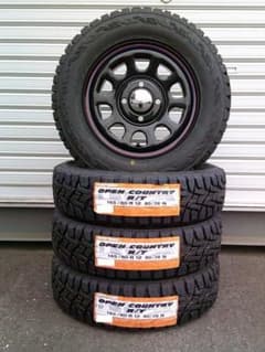 送料込☆TOYOオープンカントリーR/T☆145/80R12☆軽トラ・軽バン