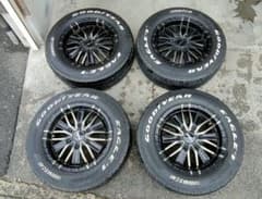 FLEX ホイールDelf-MF01 16インチ6.5j+38 ハイエースなどのサムネイル