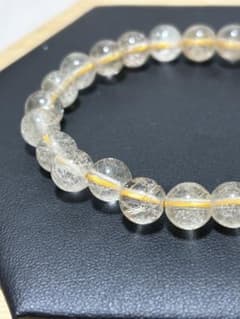 天然石ルチルクォーツブレスレットのサムネイル