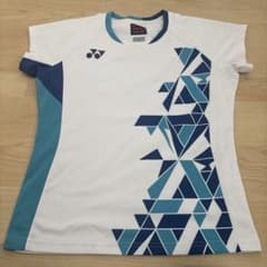 YONEX バドミントンウェア シャツ ホワイト Lのサムネイル