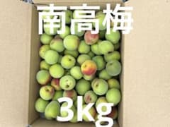 和歌山県産　南高梅　3kgのサムネイル