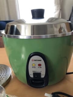 お値下げ！大同電鍋 大同電気釜 炊飯器 Lサイズ（10合）　グリーンのサムネイル