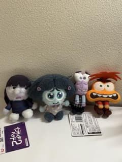 ディズニー　インサイド・ヘッド2　マスコット　ビビリ シンパイ イイナ ダリィ