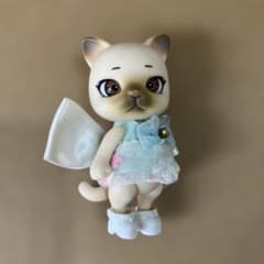 カプセルドール 猫 シャム アウトフィット・靴つき - メルカリ