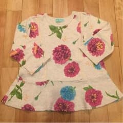 mimosa様専用☆ハッカキッズ☆ジニアプリントチュニックのサムネイル