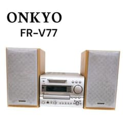 【最終値下げ】ONKYO FR-V77 ミニコンポ 最終値下げ】ONKYO FR-V77 ミニコンポ - メルカリ