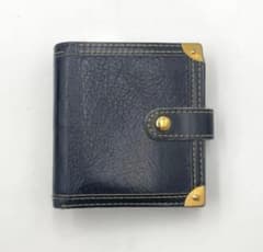 使用感なし　ルイヴィトン　スハリ　コンパクトジップ　二つ折り財布　M91828 LOUIS VUITTON（ルイ・ヴィトン） 新品同様 コンパクトジップ 二つ折り