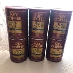 KEY COFFEE モカブレンド 粉 320g×6缶 キーコーヒー - メルカリ