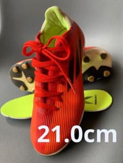 サッカースパイク 21.0センチ[中敷未使用] adidasのサムネイル