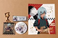 イナズマイレブン 佐久間次郎 グッズセット 缶バッジ アクリル