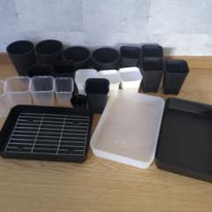 園芸用プラスチック鉢セット - メルカリ