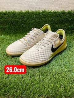 ナイキ マジスタ X フィナーレ Ⅱ TF ホワイト×イエロー 26.0cm - メルカリ