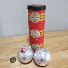 昭和レトロ Mizuno Victory Base Ball2個セット 筒付き - メルカリ