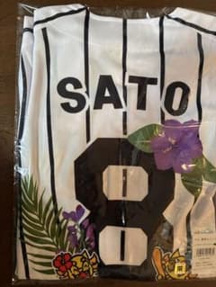 2026年 阪神沖縄キャンプ ベースボールシャツ 佐藤輝明 - メルカリ