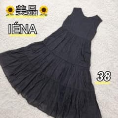 ꕤ美品ꕤイエナ IENA コットンボイルノースリーブワンピース ティアード Mのサムネイル