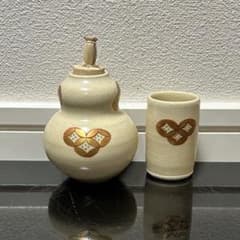 色絵七宝振出と茶巾筒 茶道具懐石茶箱鵬雲斎坐忘斎淡々斎即中斎茶碗
