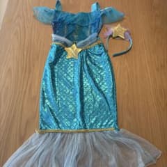 人魚姫 マーメイド ドレス コスチューム カチューシャ付きのサムネイル