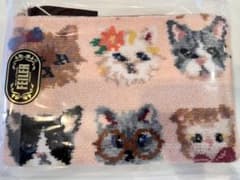 ラブラリープリティーキャッツ　フラットポーチ　フェイラー　新品未開封　完売品のサムネイル