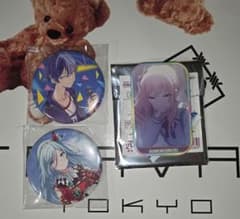 プロジェクトセカイ 日野森雫、青柳冬弥、暁山瑞希 CD特典缶バッジ等 3点セットのサムネイル