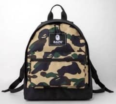 BAPE カモフラージュ バックパック リュックのサムネイル