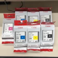大幅値下げ！Canon 大判プリンター インクジェット 7個セットのサムネイル