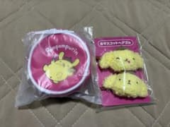 ポムポムプリン ポーチ マスコットヘアゴム セットのサムネイル