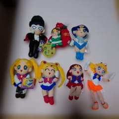 セーラームーン ぬいぐるみ 7体セット - メルカリ