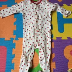 りんご 足つきロンパのサムネイル