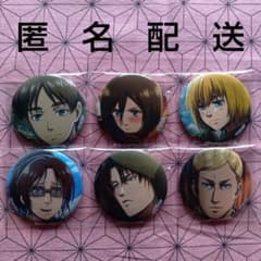 進撃の巨人 WIT STUDIO Re:lighting 缶バッジ 6点セット - メルカリ