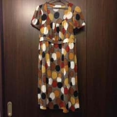 ミルクティー☆授乳服ワンピースのサムネイル