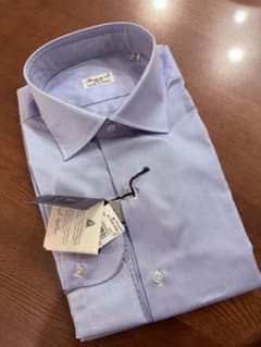 新品！Finamore フィナモレ ライトブルー 42 定価39,600円→半額 新品！Finamore フィナモレ ライトブルー 42 定価39,600円→半額