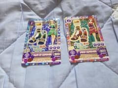 s*g様 アイカツ バニラチリペッパー シューズカード 2枚セットのサムネイル
