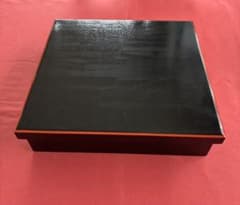 黒塗り 重箱 四つ仕切り