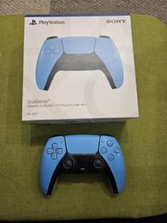 た*か様 【箱付き】PS5 純正 デュアルセンス 水色（PC動作確認済・難あり）のサムネイル