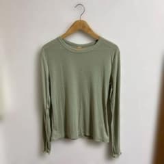 GU 長袖カットソー グリーン Mサイズ